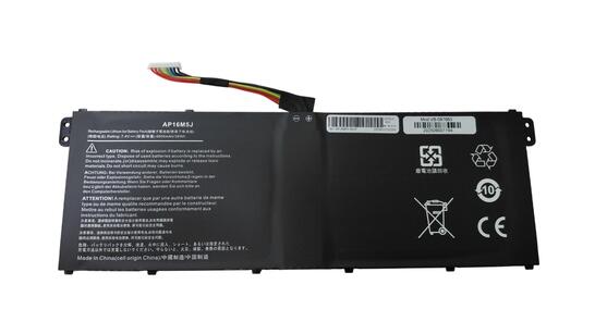 Аккумуляторная батарея для ноутбука Acer AP16M5J 3 A315-21 7.4V Black 4800mAh OEM