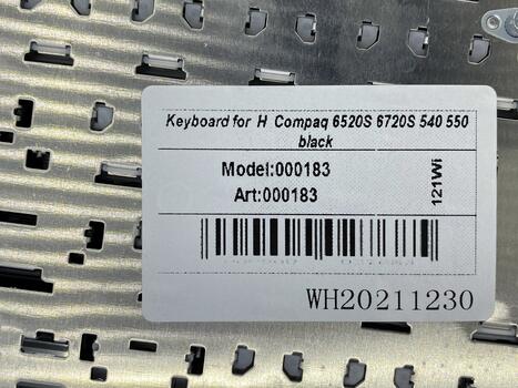 Клавиатура для ноутбука HP Compaq (6520S, 6720S, 540, 550) Black, RU - фото 5