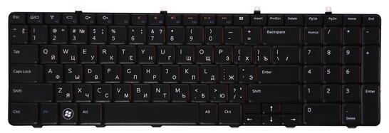 Клавиатура для ноутбука Dell Inspiron (1764) Black, RU Клавиатура для ноутбука Dell Inspiron (1764) Black, RU - фото 2