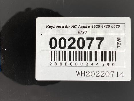 Клавиатура для ноутбука Acer Aspire 4710, 4520, 5315, 5520, 5710, 5710G, 5710Z, 5710ZG, 5720, 5920 Black RU - фото 5