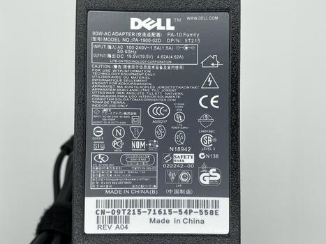 Блок питания для ноутбука Dell 90W 19.5V 4.62A 7.4 x 5.0mm PA-1900-02D OEM - фото 3