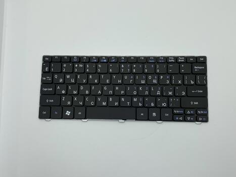 Клавиатура для ноутбука Acer Aspire One 521, 522, 532, 532H, 533, D255, D255E, D257, D260, D270, Happy, Happy2, eMachines 350, 355, em350, em355, Gateway LT21, LT27, LT28, Packard Bell NAV50, Dot S2, Dot SE, Dot SC, Dot SE3, PAV80, Black RU - фото 2
