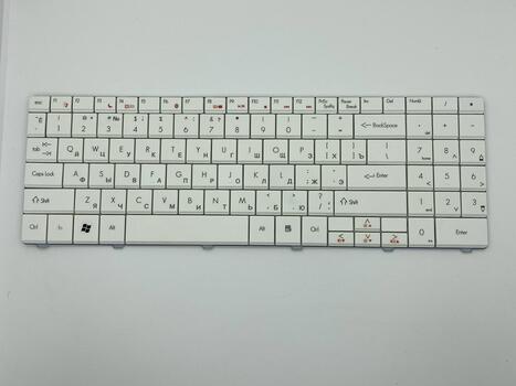 Клавиатура для ноутбука Gateway (NV52) White, RU - фото 2