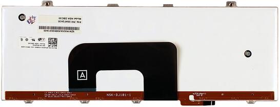 Клавиатура для ноутбука Dell Studio (14, 14Z, 1440, 1450, 1457) с подсветкой (Light). Black, RU - фото 3