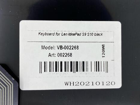 Клавиатура для ноутбука Lenovo IdeaPad (S9, S10) Black, RU - фото 5