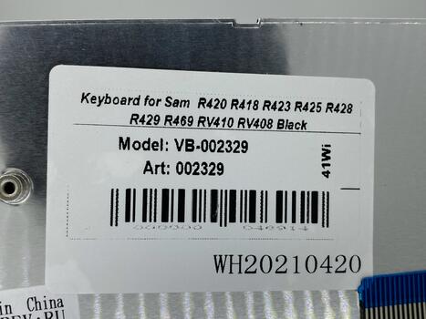Клавиатура для ноутбука Samsung (R420, R418, R423, R425, R428, R429, R469, RV41, RV408) Black, RU - фото 5