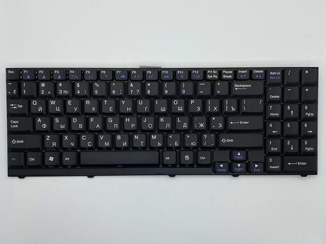Клавиатура для ноутбука LG (LW60) Black, (Black Frame) RU - фото 2