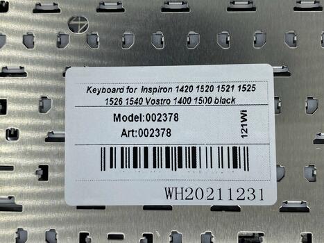 Клавиатура для ноутбука Dell Inspiron (1420, 1525, 1540) Vostro (1400, 1500) Black, RU - фото 5