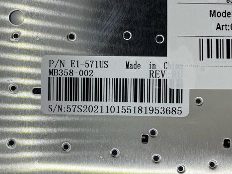 Клавиатура для ноутбука Acer TravelMate 8531, 8531G, 8571, 8571G Black, RU - фото 3