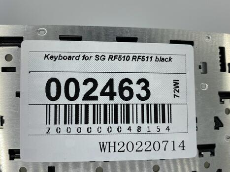 Клавиатура для ноутбука Samsung (QX530, RF510, RF511, SF510, NP-RF510, NP-RF511) Black, (No Frame) RU - фото 5