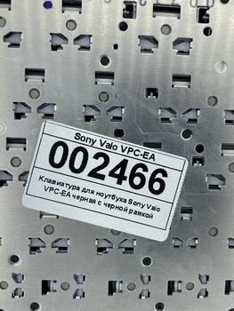 Клавиатура для ноутбука Sony Vaio (VPC-EA) Black, (Black Frame) RU - фото 5