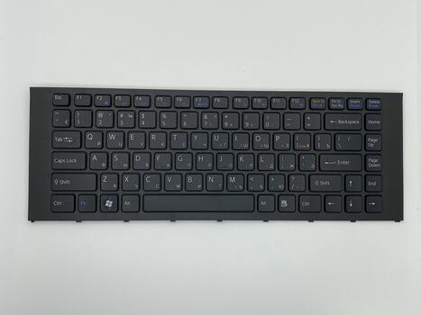 Клавиатура для ноутбука Sony Vaio (VPC-EA) Black, (Black Frame) RU - фото 2