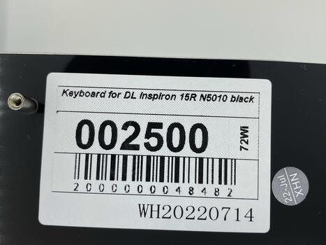 Клавиатура для ноутбука Dell Inspiron (M5010, N5010) Black, RU/ЕN - фото 5