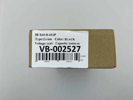 Аккумуляторная батарея для ноутбука Lenovo-IBM 92P1168 ThinkPad X60 14.8V Black 2600mAh OEM - фото 5