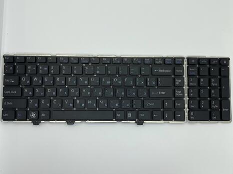 Клавиатура для ноутбука Sony Vaio (VGN-AW) Black, (No Frame) RU - фото 2