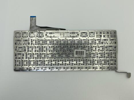 Клавиатура для ноутбука Apple MacBook Pro (A1286) (2011, 2012 года) с подсветкой (Light), Black, (No Frame), без (SD), RU (горизонтальный энтер)