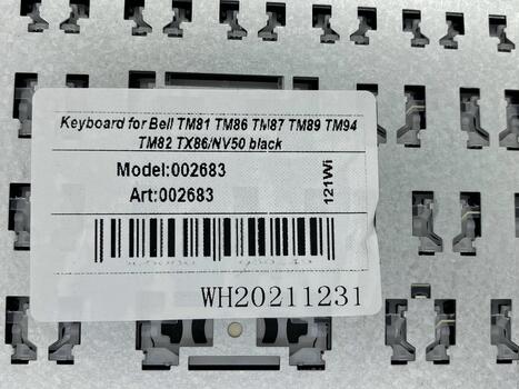 Клавиатура для ноутбука Acer Packard Bell ( TM81, TM82, TM86, TM87, TM89, TM94) Black, (No Frame), RU - фото 5