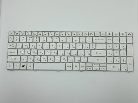 Клавиатура для ноутбука Acer Packard Bell (TM81) White, (No Frame), RU - фото 2