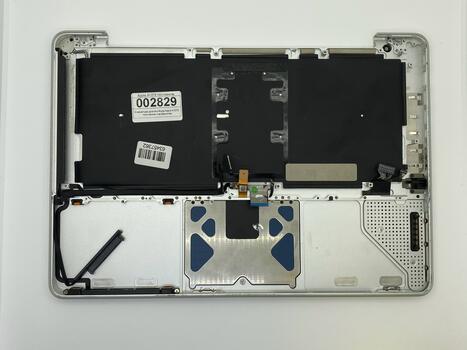 Клавиатура для ноутбука Apple MacBook Pro (A1278) 2011 Black, (Silver TopCase), RU (горизонтальный энтер)