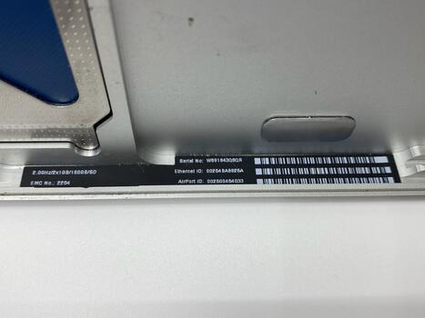 Клавиатура для ноутбука Apple MacBook Pro (A1278) 2011 Black, (Silver TopCase), RU (горизонтальный энтер) - фото 3