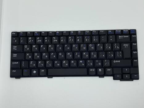 Клавиатура для ноутбука Benq Joybook R56, Clevo M350B, M350C, M360B Black, RU - фото 2