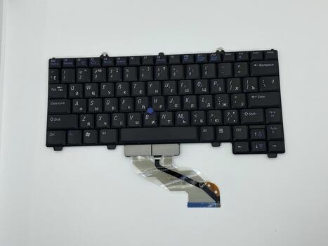 Клавиатура для ноутбука Dell Latitude (D410) с указателем (Point Stick), Black, RU - фото 2