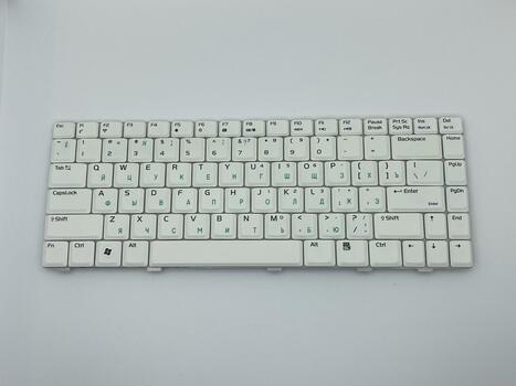 Клавиатура для ноутбука Asus (W3, W3J, A8, F8, N80) White, RU - фото 2