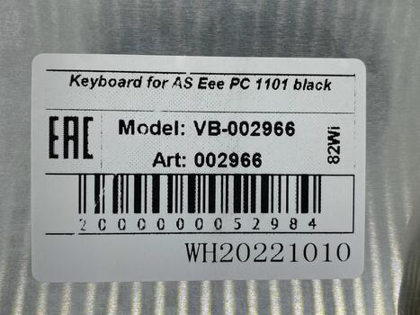 Клавиатура для ноутбука Asus EEE PC 1101 1101HA N10 N10E N10J Black, RU - фото 5