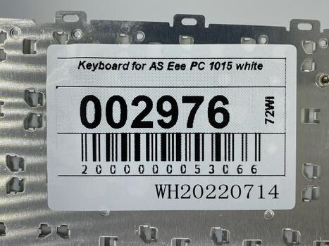 Клавиатура для ноутбука Asus EEE PC 1011, 1015, 1016, 1018, 1025, X101 White, (No Frame) RU - фото 5