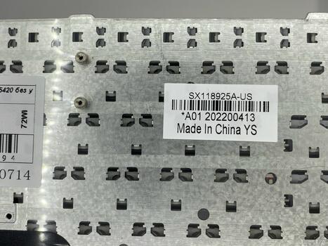 Клавиатура для ноутбука Dell Latitude E5420, E6220, E6320, E6420, E6430 Black, RU/EN - фото 3