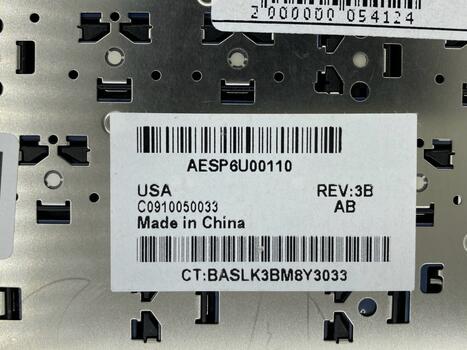 Клавиатура для ноутбука HP Envy (13) Black, (No Frame) RU (горизонтальный энтер) - фото 3