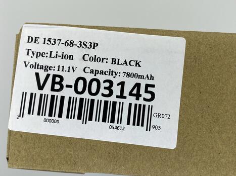 Усиленная аккумуляторная батарея для ноутбука Dell WU946 Studio 1555 11.1V Black 7800mAh OEM - фото 5