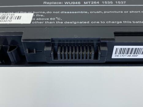 Усиленная аккумуляторная батарея для ноутбука Dell WU946 Studio 1555 11.1V Black 7800mAh OEM - фото 4