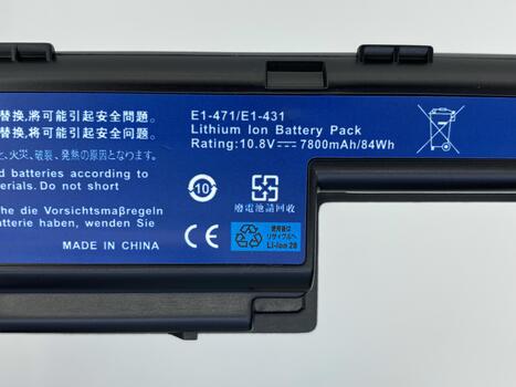 Усиленная аккумуляторная батарея для ноутбука Acer AS10D71 Aspire 5741 10.8V Black 7800mAh OEM - фото 3