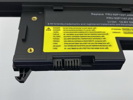 Аккумуляторная батарея для ноутбука Lenovo-IBM 92P1168 ThinkPad X60 14.8V Black 5200mAh OEM - фото 4