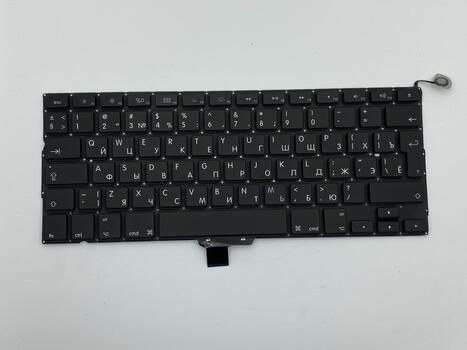 Клавиатура для ноутбука Apple MacBook (A1278) Black, RU (вертикальный энтер) - фото 2