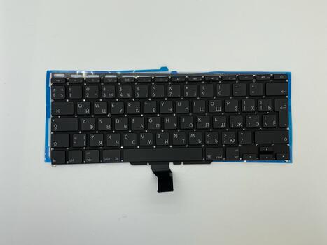 Клавиатура для ноутбука Apple MacBook Air 2011+ A1370 (2010, 2011 года), A1465 (2012, 2013, 2014, 2015 года) с подсветкой (Light) Black, (Original), (No Frame), RU (вертикальный энтер) - фото 2