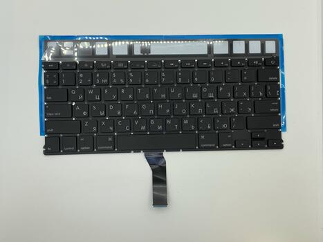 Клавиатура Apple MacBook Air 2011+ A1369 (2011 года), A1466 (2012, 2013, 2014, 2015 года) Black, (No Frame), RU (горизонтальный энтер) - фото 2