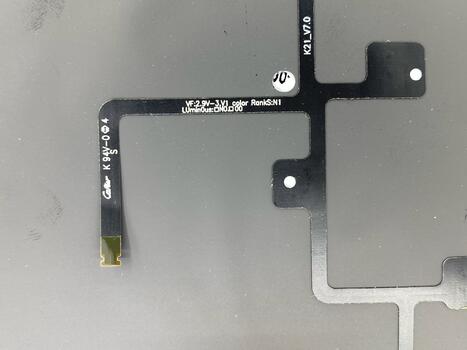 Клавиатура Apple MacBook Air 2011+ A1369 (2011 года), A1466 (2012, 2013, 2014, 2015 года) Black, (No Frame), RU (горизонтальный энтер) - фото 3