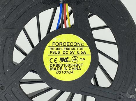 Вентилятор для ноутбука Acer Aspire 7240, 7540, 7736, 7740, 5V 0.2A 4-pin Forcecon - фото 3