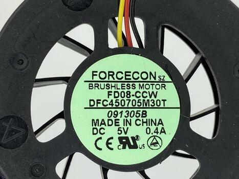 Вентилятор для ноутбука Acer Aspire 1800, 1801, 1802, 1804 5V 0.4A 3-pin Forcecon - фото 3