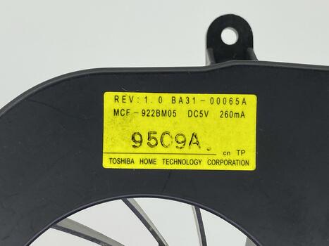 Вентилятор для ноутбука Samsung Q308, Q310, 5V 0.4A 4-pin Brushless - фото 3