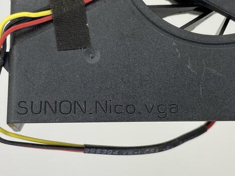 Вентилятор для ноутбука Lenovo ThinkPad W700 5V 0.5A 3-pin SUNON - фото 3