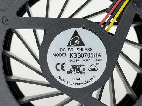 Вентилятор для ноутбука Toshiba Qosmio X300, X305, 5V 0.5A 3-pin Brushless - фото 3