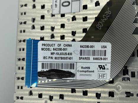 Клавиатура для ноутбука HP ProBook (4230S) Black, (No Frame) RU - фото 3