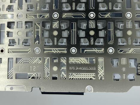 Клавиатура для ноутбука Apple MacBook Air 11&quot; 2010+ A1370 (2010, 2011 года), A1465 (2012, 2013, 2014, 2015 года) Black, (No Frame), RU (вертикальный энтер) - фото 3