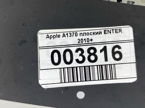 Клавиатура для ноутбука Apple MacBook Air 2010+ A1370 (2010, 2011 года), A1465 (2012, 2013, 2014, 2015 года) Black, (No Frame), RU (горизонтальный энтер) - фото 5
