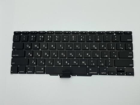 Клавиатура для ноутбука Apple MacBook Air 2010+ A1370 (2010, 2011 года), A1465 (2012, 2013, 2014, 2015 года) Black, (No Frame), RU (горизонтальный энтер) - фото 2