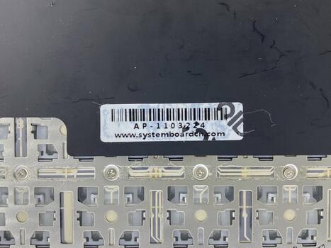 Клавиатура для ноутбука Apple MacBook Air (A1370) 2010+ Black, (Silver TopCase), RU (горизонтальный энтер) - фото 3