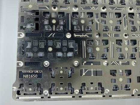 Клавиатура для ноутбука Apple MacBook Air 2011+ A1369 (2011 года), A1466 (2012, 2013, 2014, 2015 года) Black, (No Frame), RU (вертикальный энтер) - фото 3